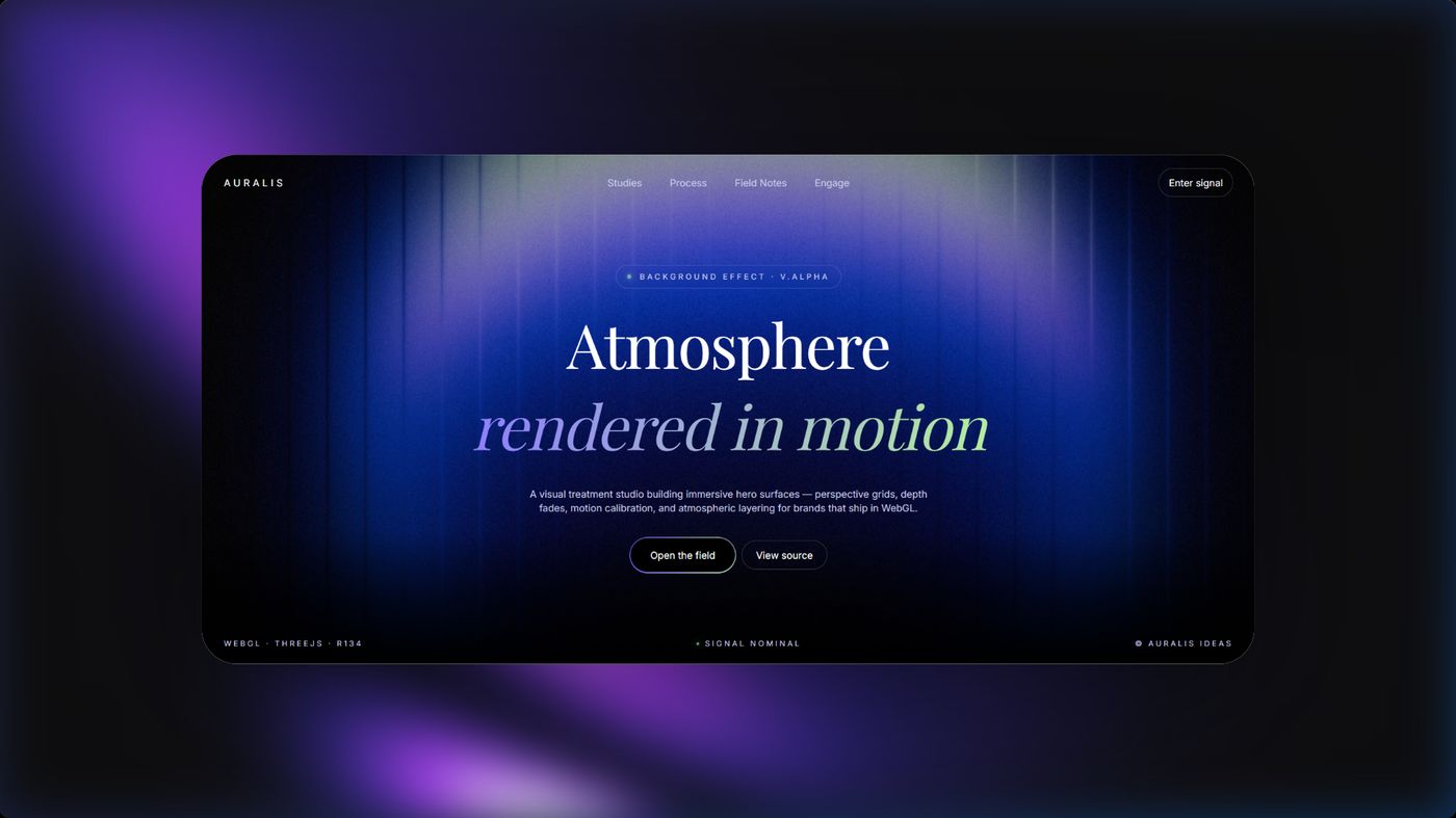 Auralis — screenshot